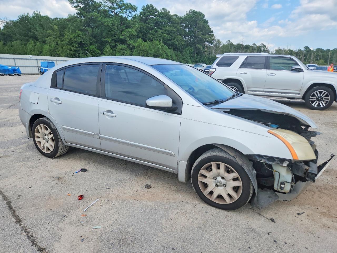 2010 Nissan Sentra 2.0 Silver vin: 3N1AB6AP8AL713538