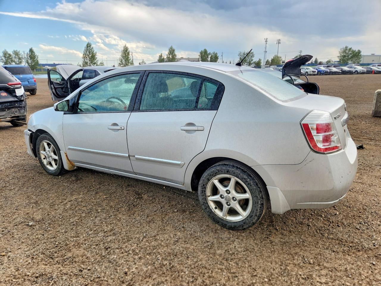 2010 Nissan Sentra 2.0/2.0s/sr/2.0sl Silver vin: 3N1AB6AP8AL717895