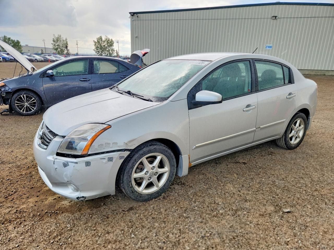2010 Nissan Sentra 2.0/2.0s/sr/2.0sl Silver vin: 3N1AB6AP8AL717895