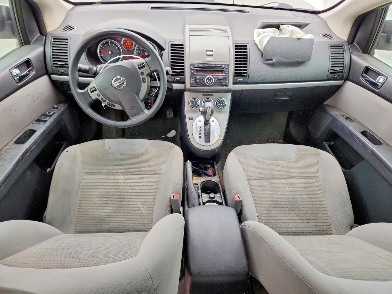 2010 Nissan Sentra 2.0 Белый vin: 3N1AB6AP8AL724734