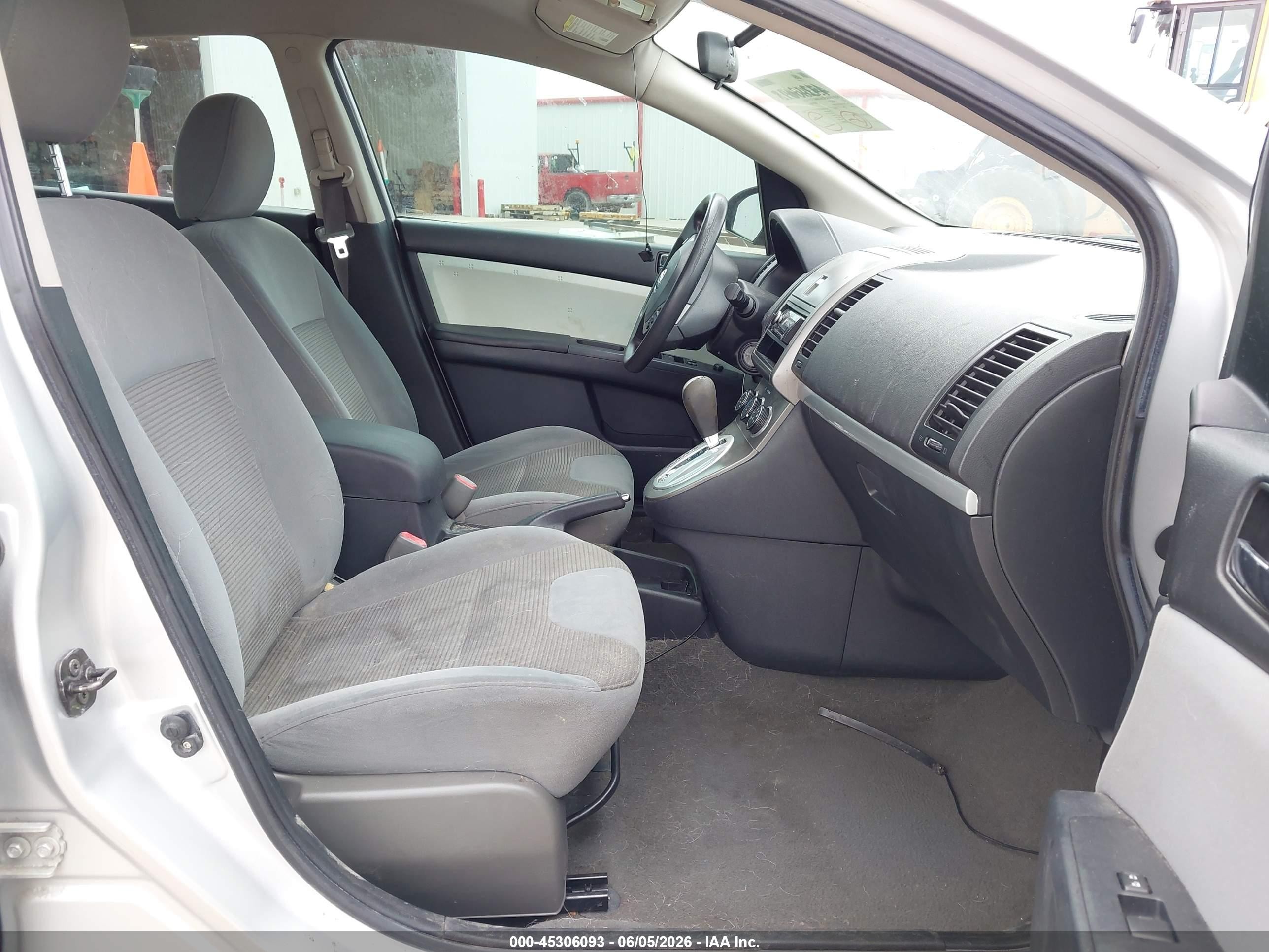 2011 Nissan Sentra 2.0sr Silver vin: 3N1AB6AP8BL609603