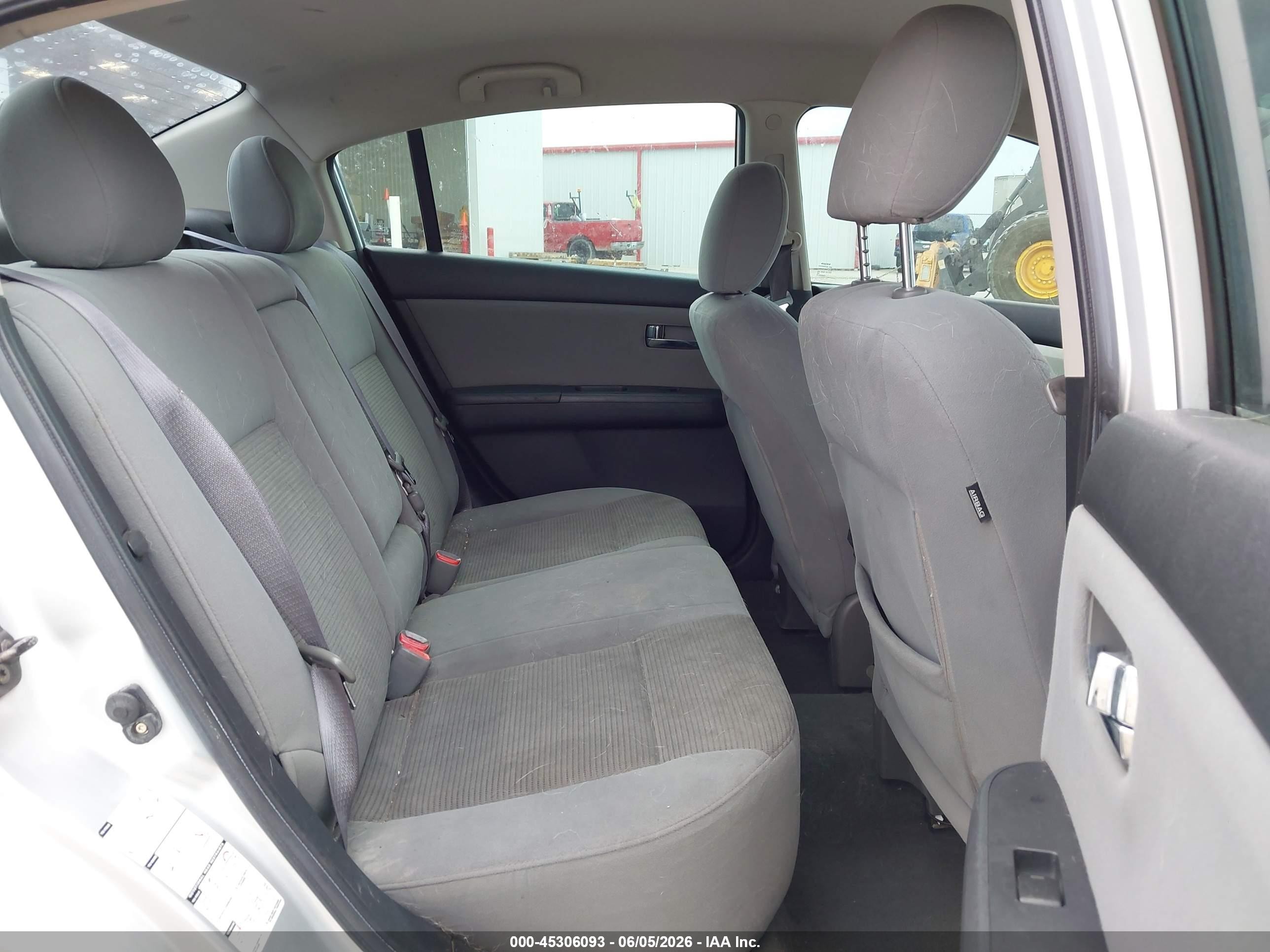 2011 Nissan Sentra 2.0sr Silver vin: 3N1AB6AP8BL609603