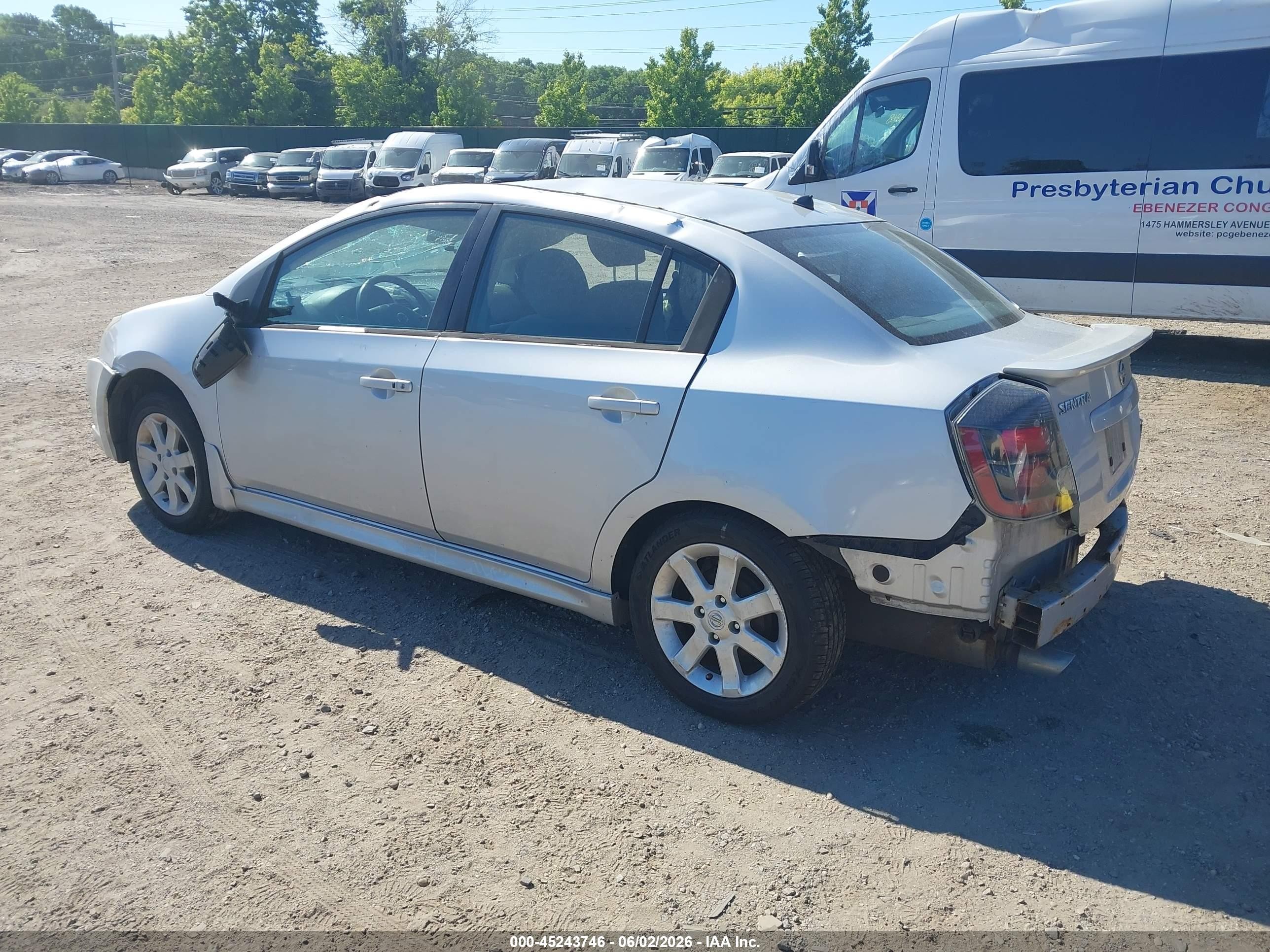 2011 Nissan Sentra 2.0sr Gray vin: 3N1AB6AP8BL640947