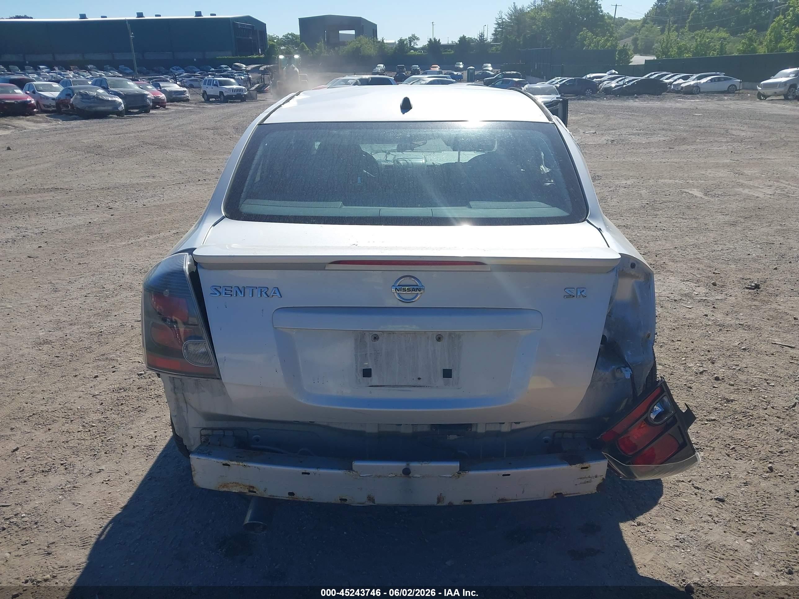 2011 Nissan Sentra 2.0sr Gray vin: 3N1AB6AP8BL640947