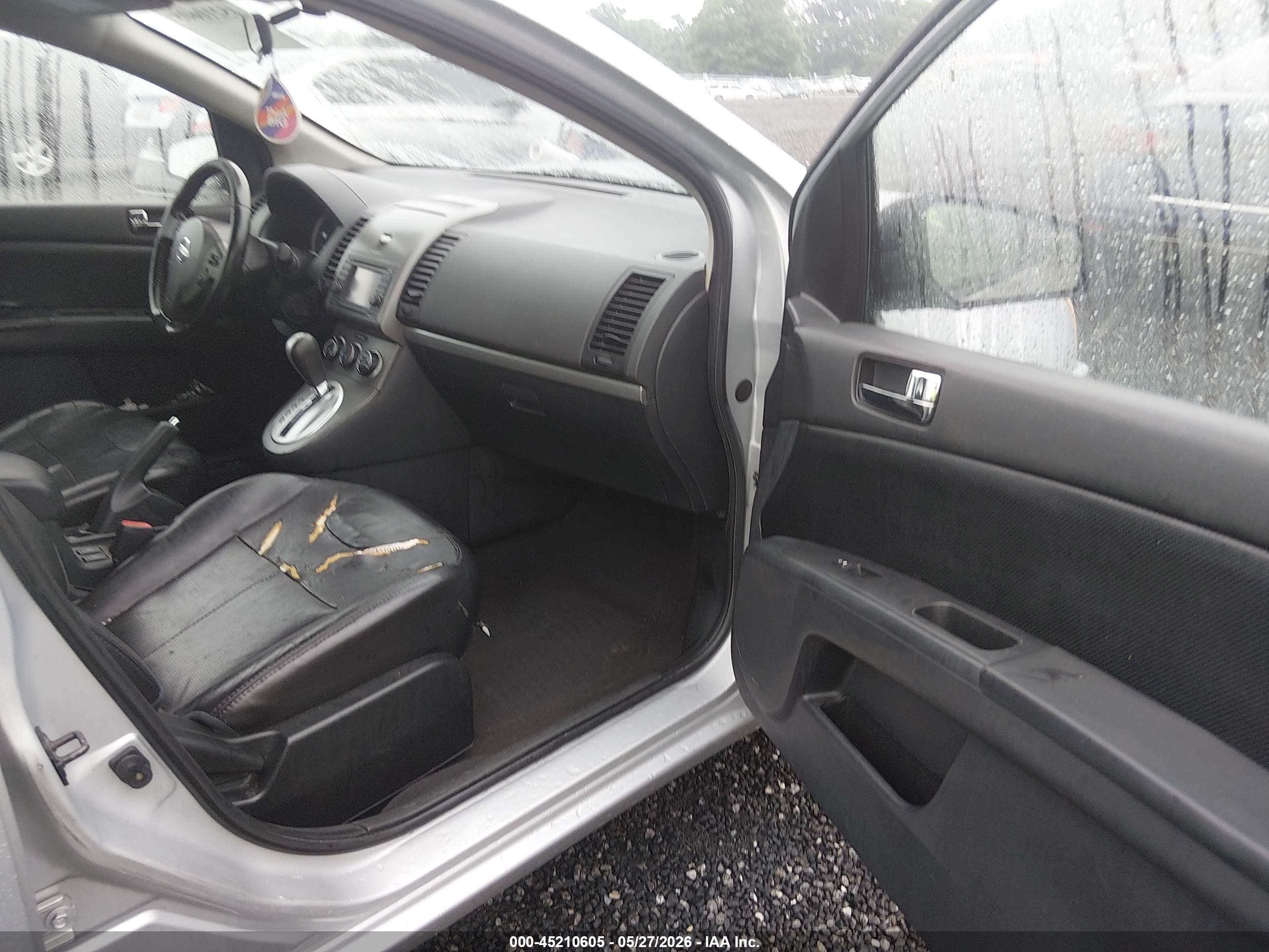 2011 Nissan Sentra 2.0sl Silver vin: 3N1AB6AP8BL646473