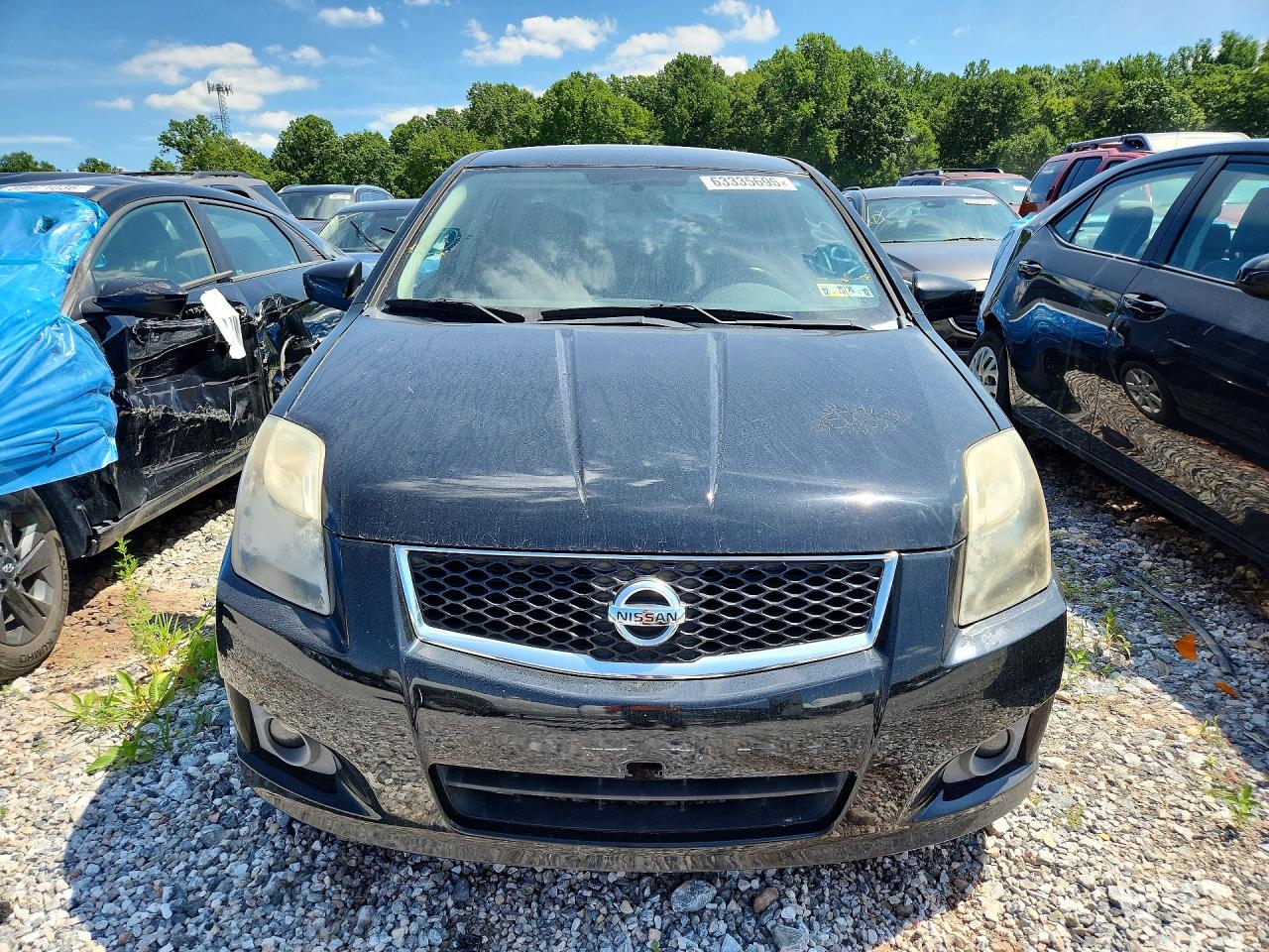 2011 Nissan Sentra 2.0 Black vin: 3N1AB6AP8BL659076