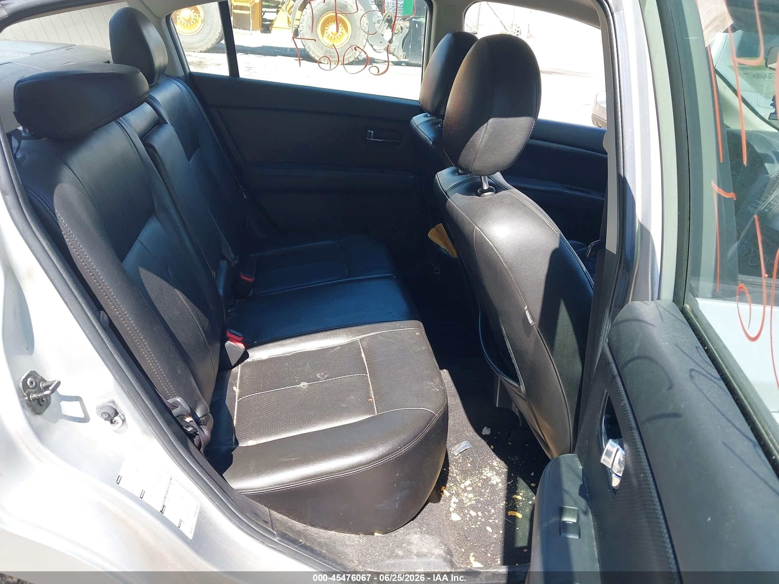 2011 Nissan Sentra 2.0sl Silver vin: 3N1AB6AP8BL664892