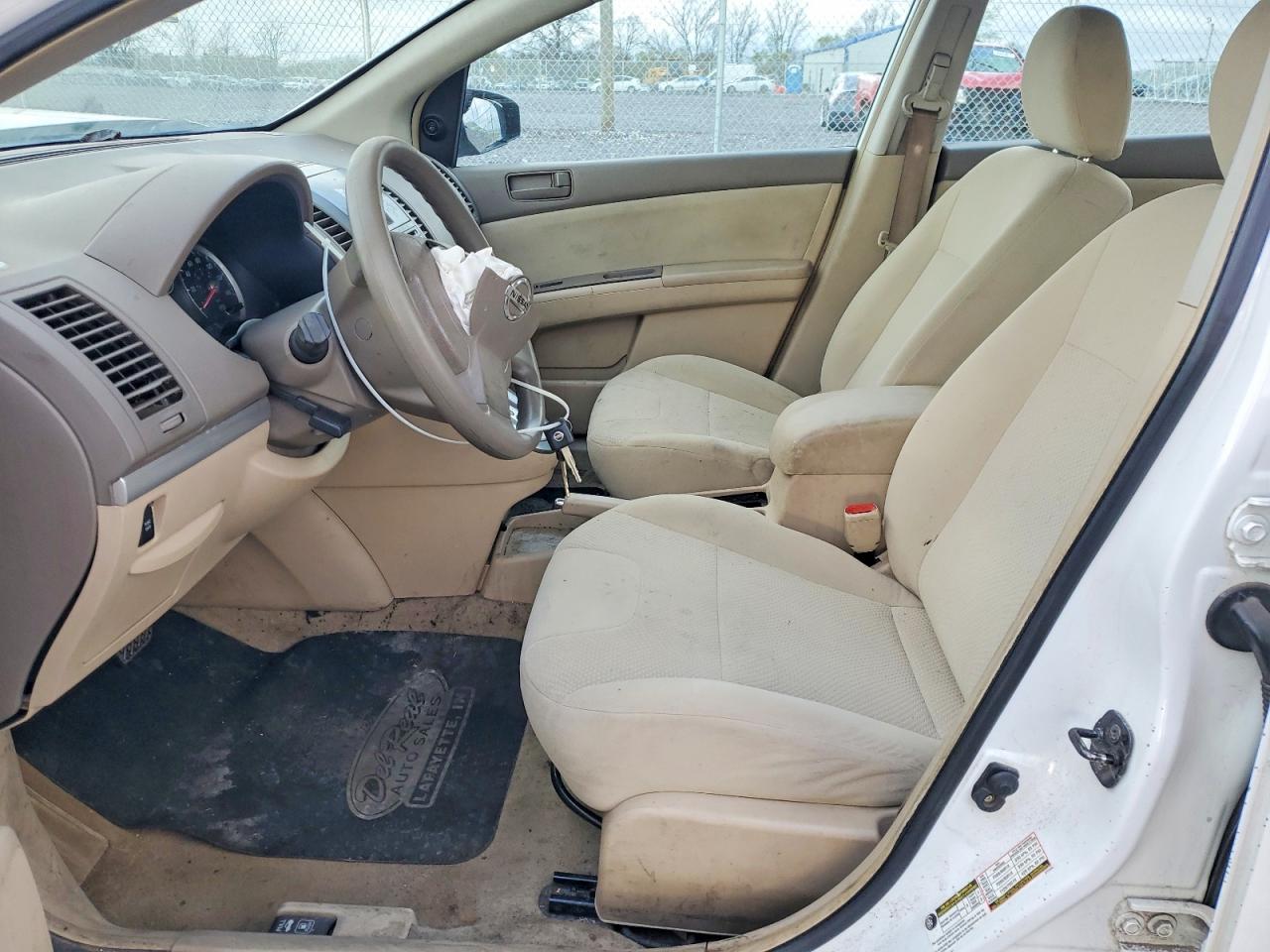 2011 Nissan Sentra 2.0 White vin: 3N1AB6AP8BL701181
