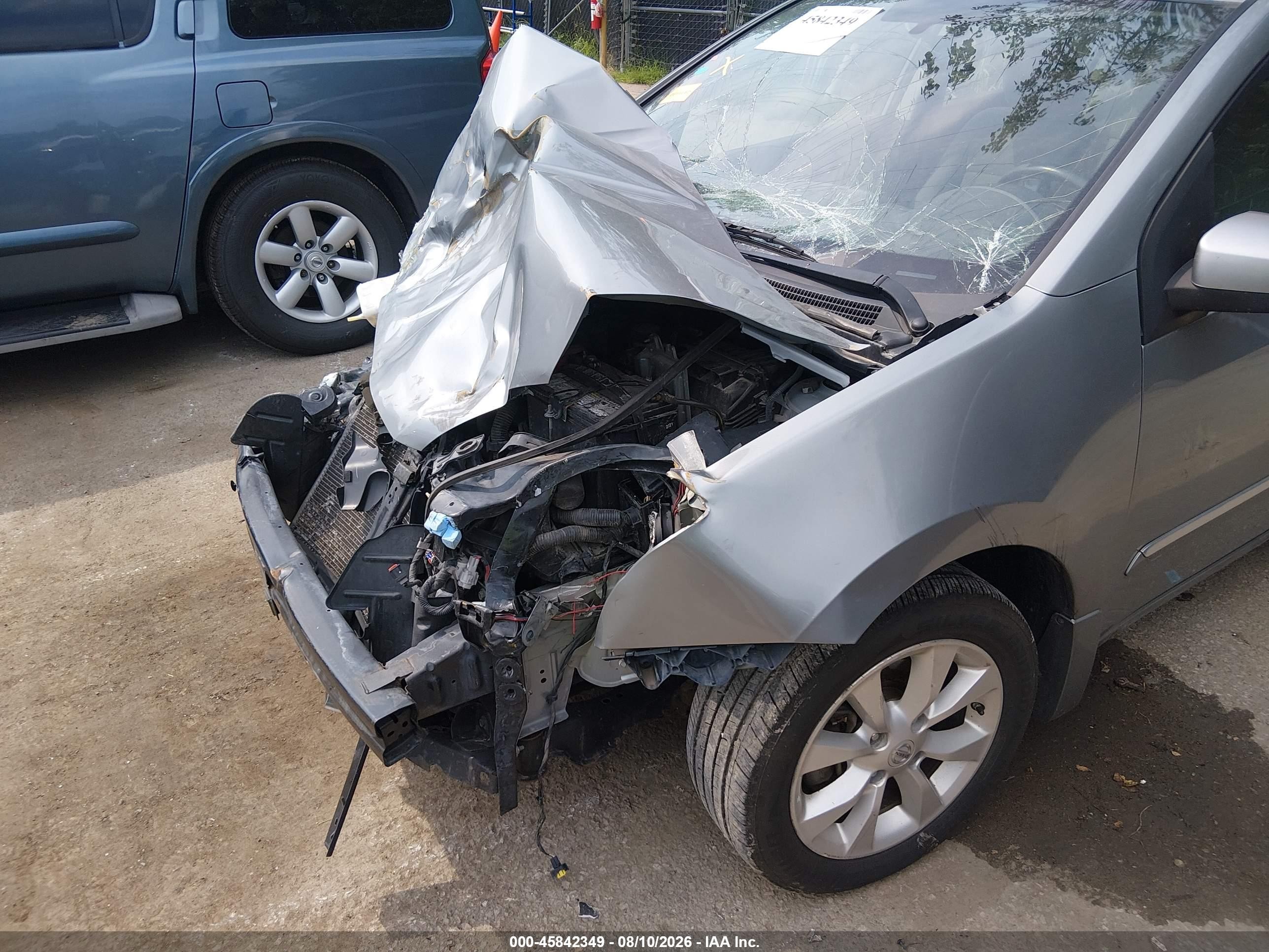 2011 Nissan Sentra 2.0sl Silver vin: 3N1AB6AP8BL705277