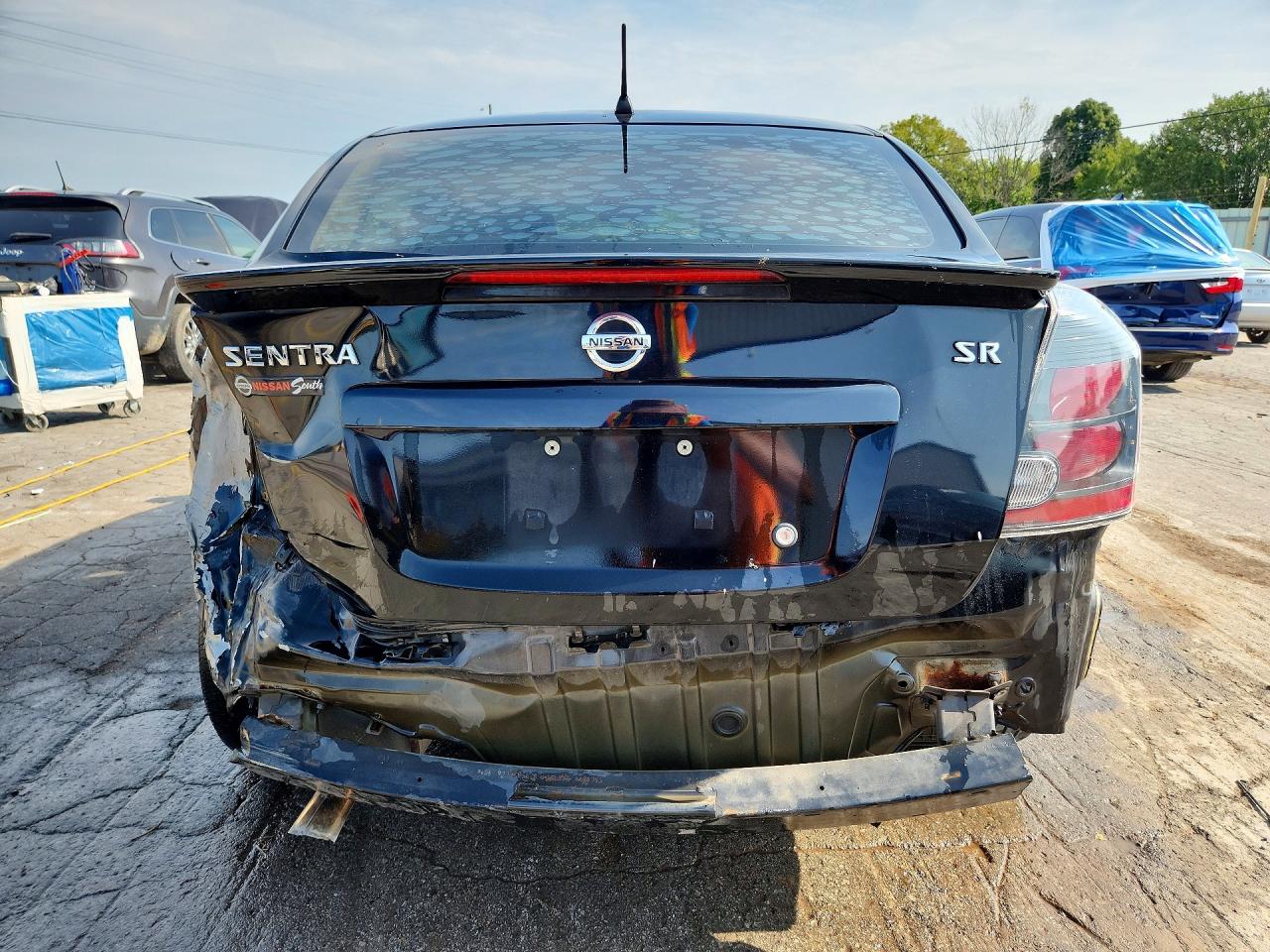 2011 Nissan Sentra 2.0 Черный vin: 3N1AB6AP8BL723522