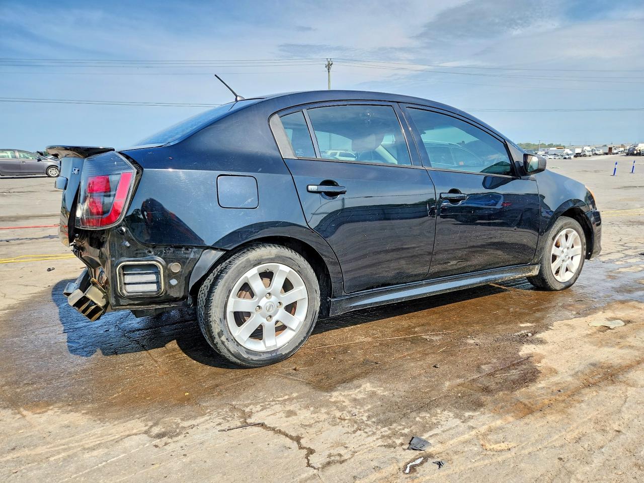 2011 Nissan Sentra 2.0 Черный vin: 3N1AB6AP8BL723522
