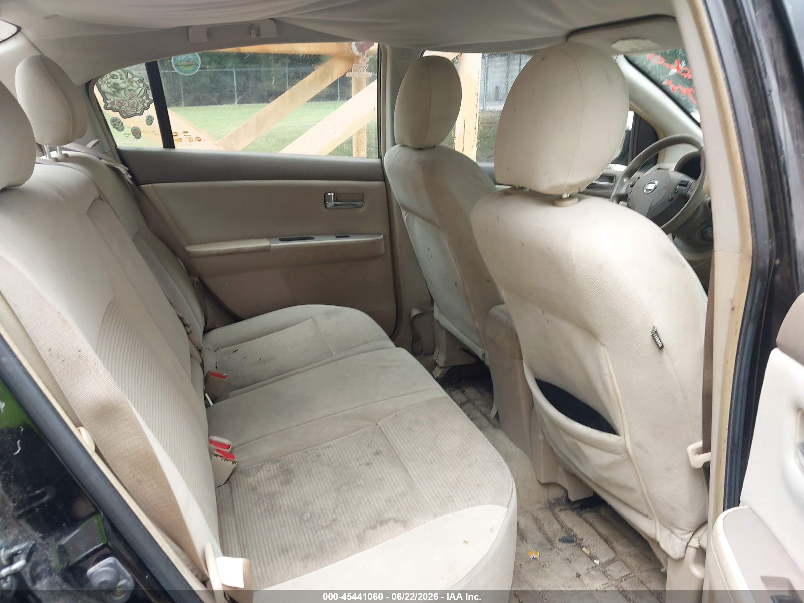 2012 Nissan Sentra 2.0 S Черный vin: 3N1AB6AP8CL607805