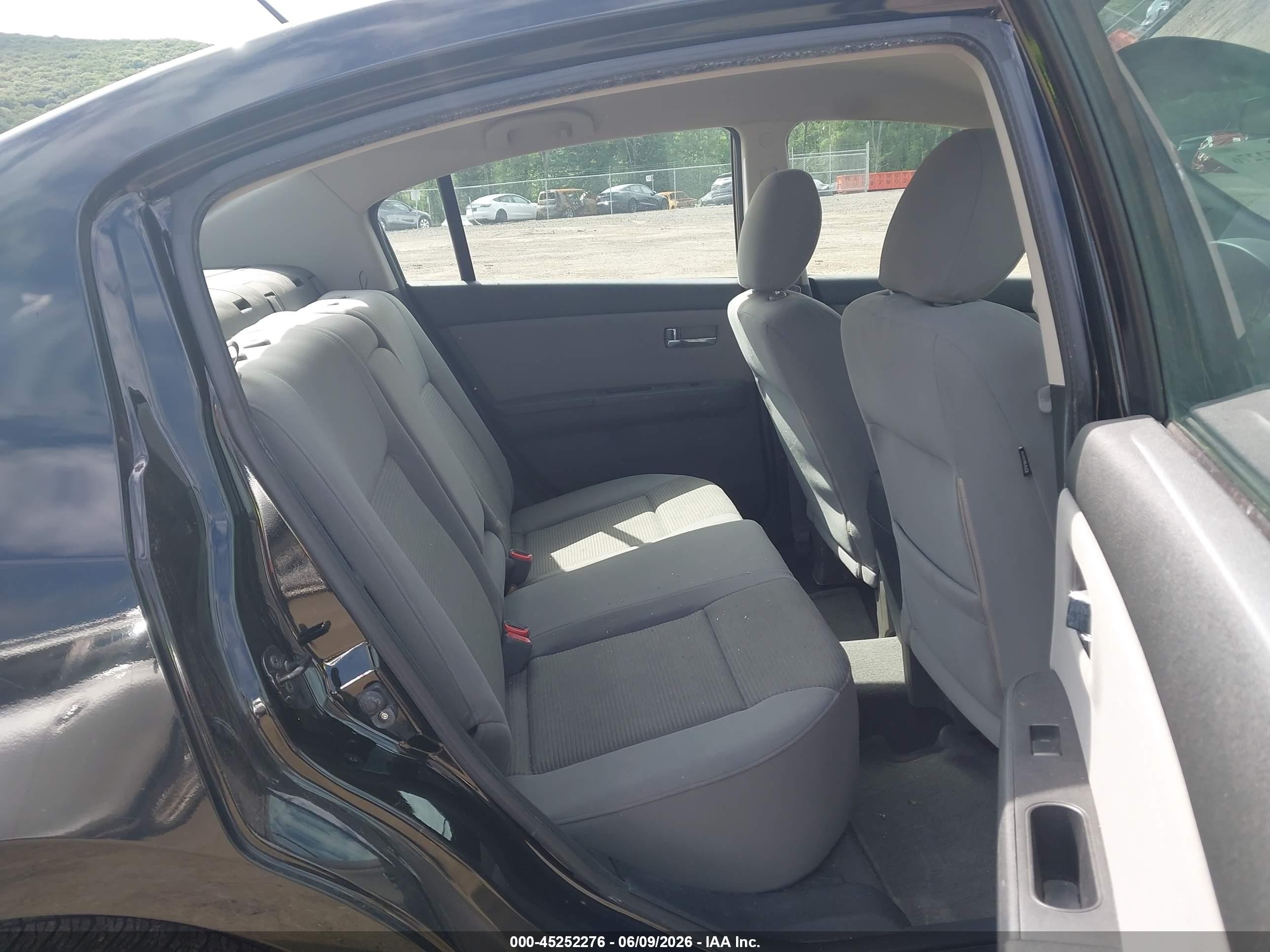2012 Nissan Sentra 2.0 Sr Black vin: 3N1AB6AP8CL609473