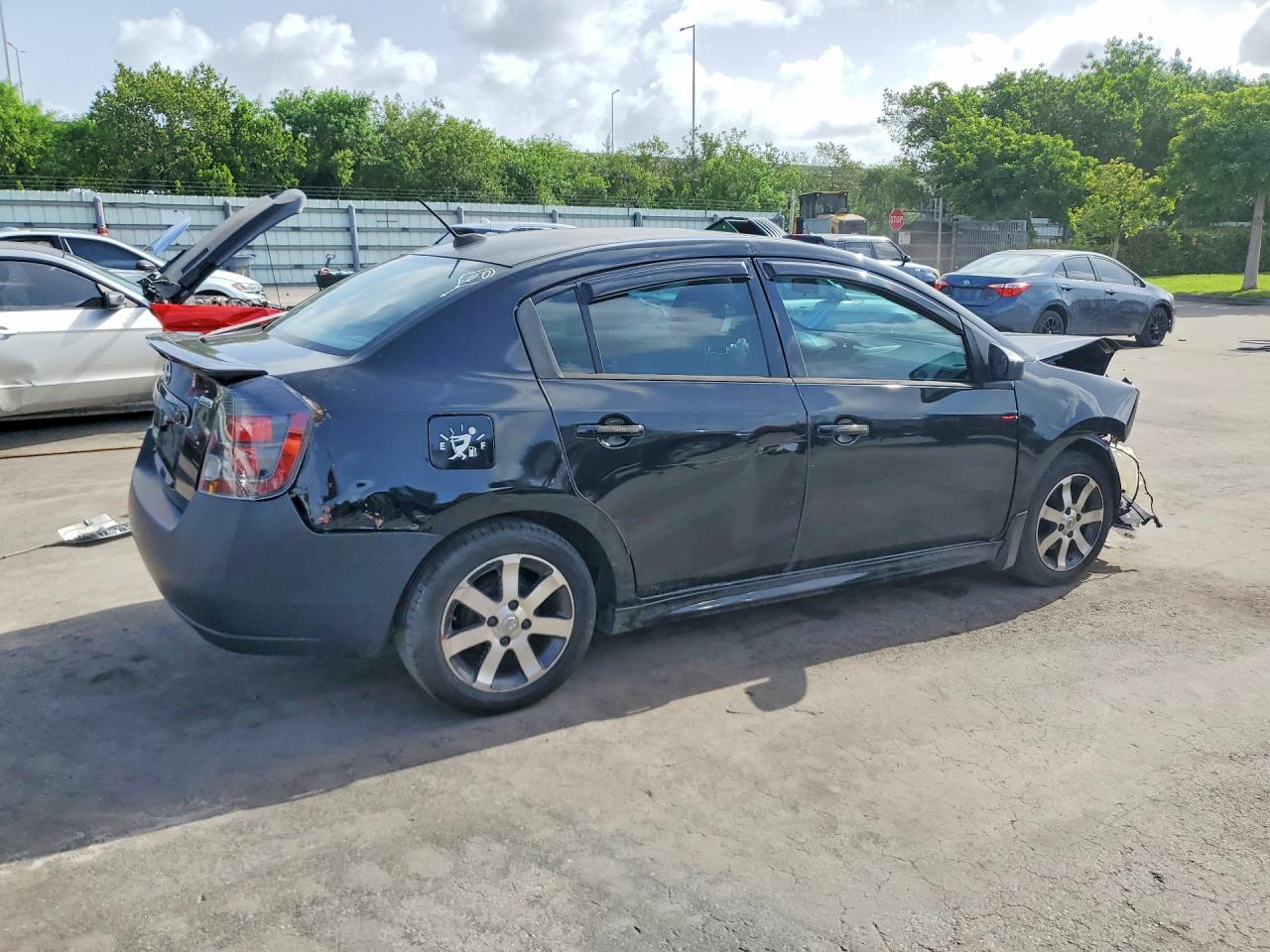 2012 Nissan Sentra 2.0 Black vin: 3N1AB6AP8CL645163