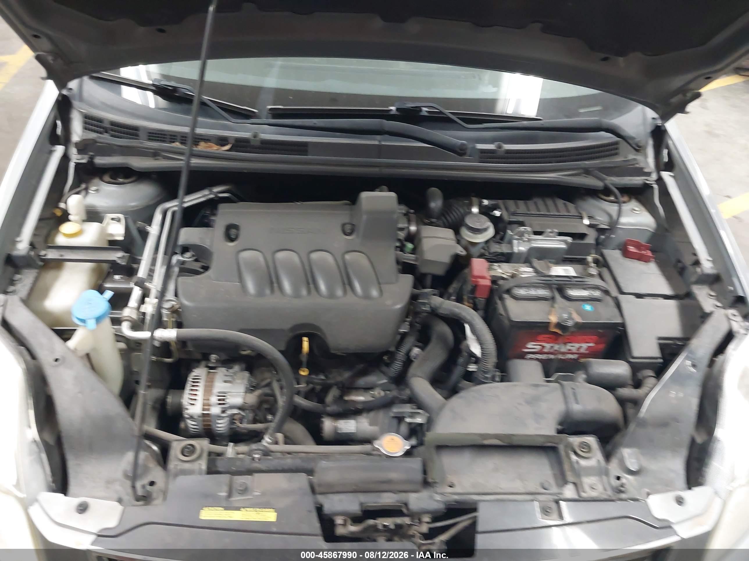 2012 Nissan Sentra 2.0 S Gray vin: 3N1AB6AP8CL672718
