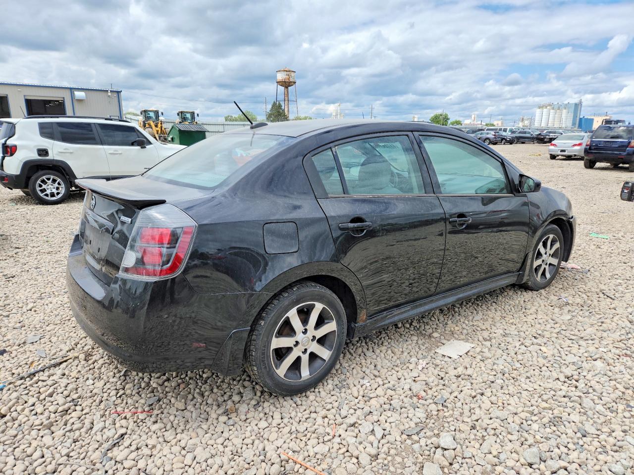 2012 Nissan Sentra 2.0 Black vin: 3N1AB6AP8CL673917