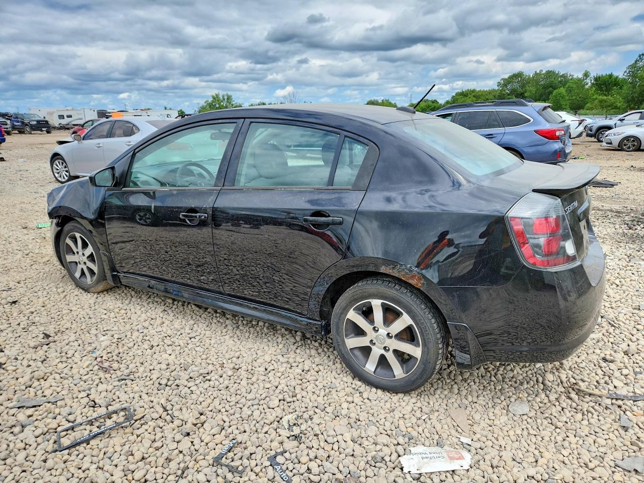 2012 Nissan Sentra 2.0 Black vin: 3N1AB6AP8CL673917