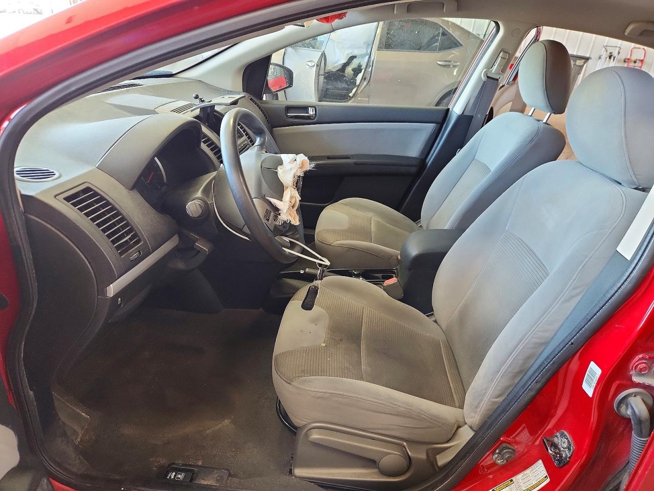 2012 Nissan Sentra Red vin: 3N1AB6AP8CL707385
