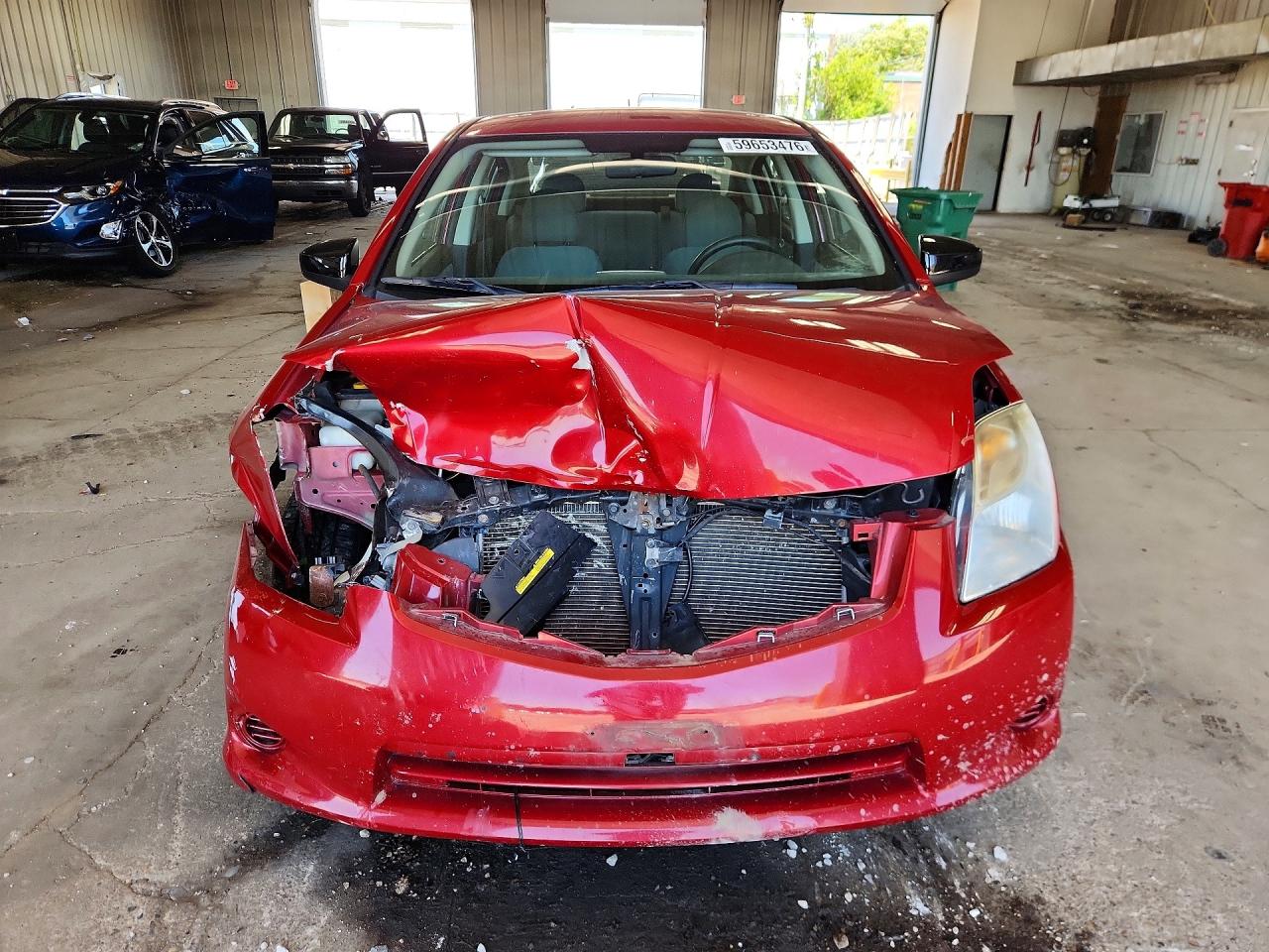 2012 Nissan Sentra Red vin: 3N1AB6AP8CL707385