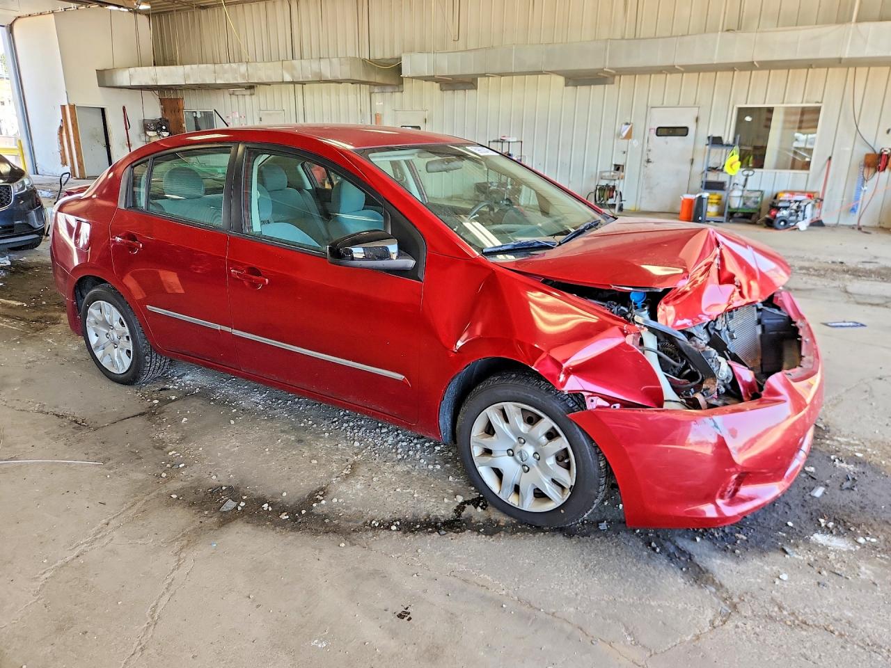 2012 Nissan Sentra Red vin: 3N1AB6AP8CL707385