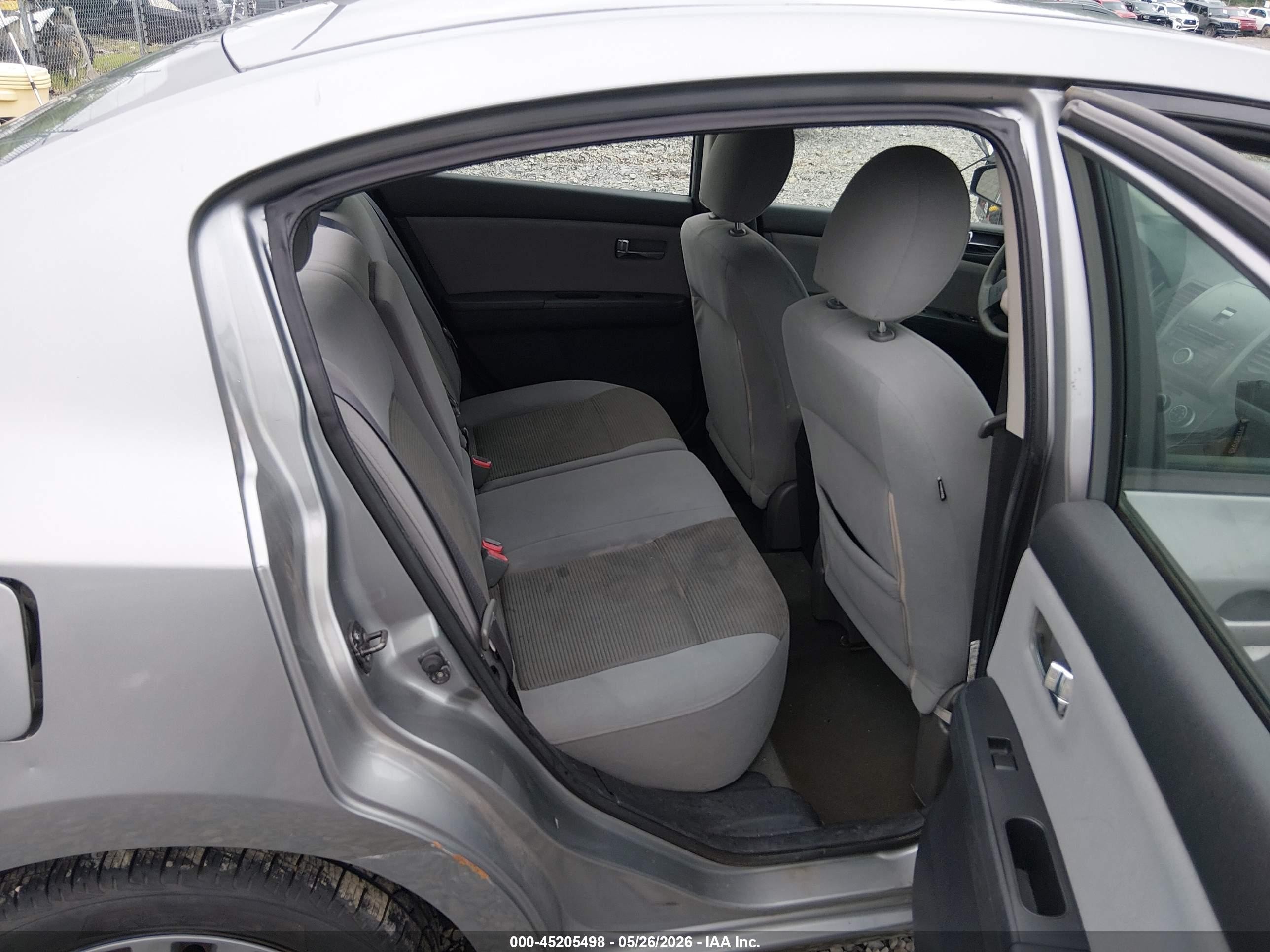 2012 Nissan Sentra 2.0 S Gray vin: 3N1AB6AP8CL708858