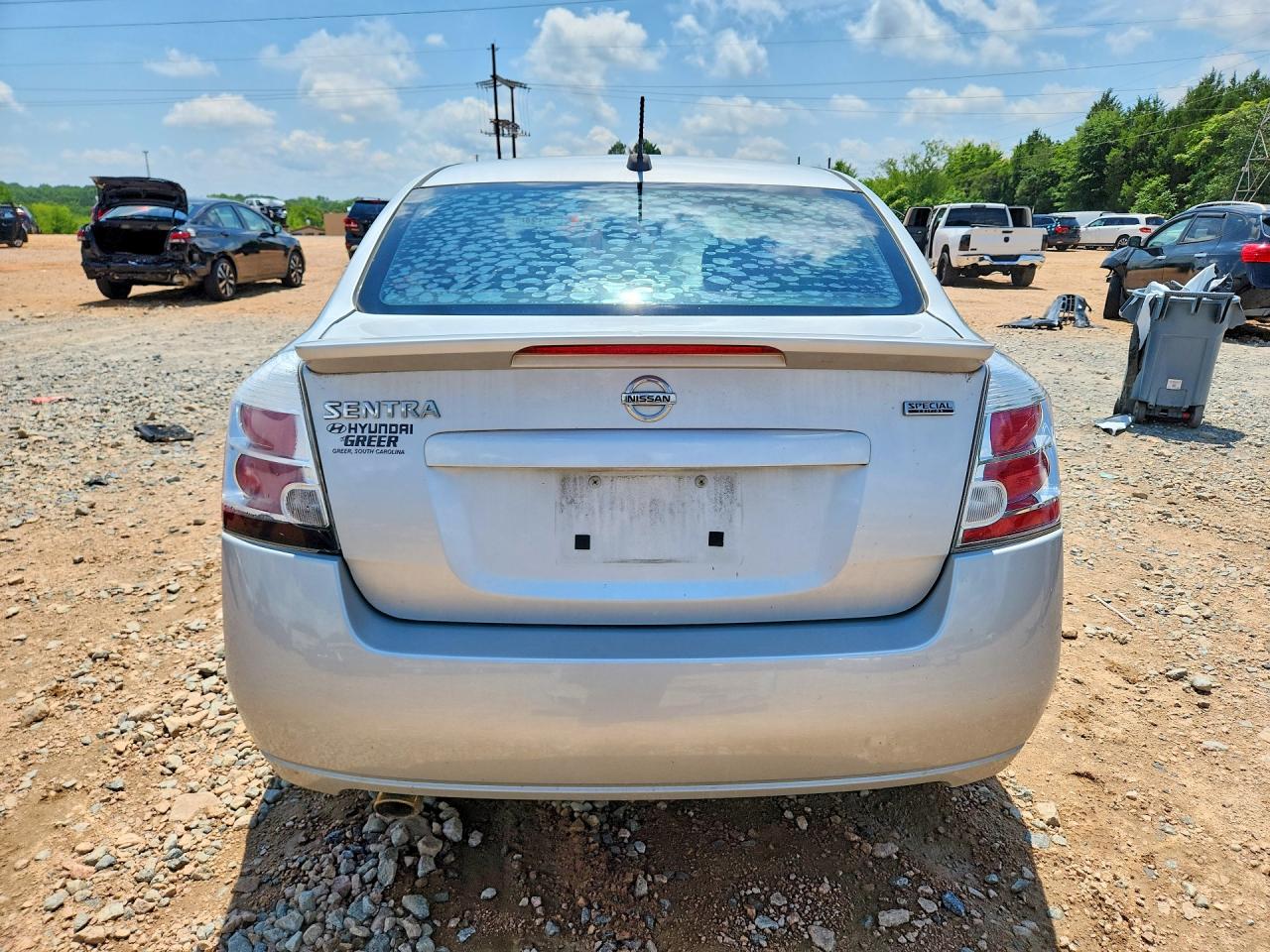 2012 Nissan Sentra 2.0 Silver vin: 3N1AB6AP8CL716412