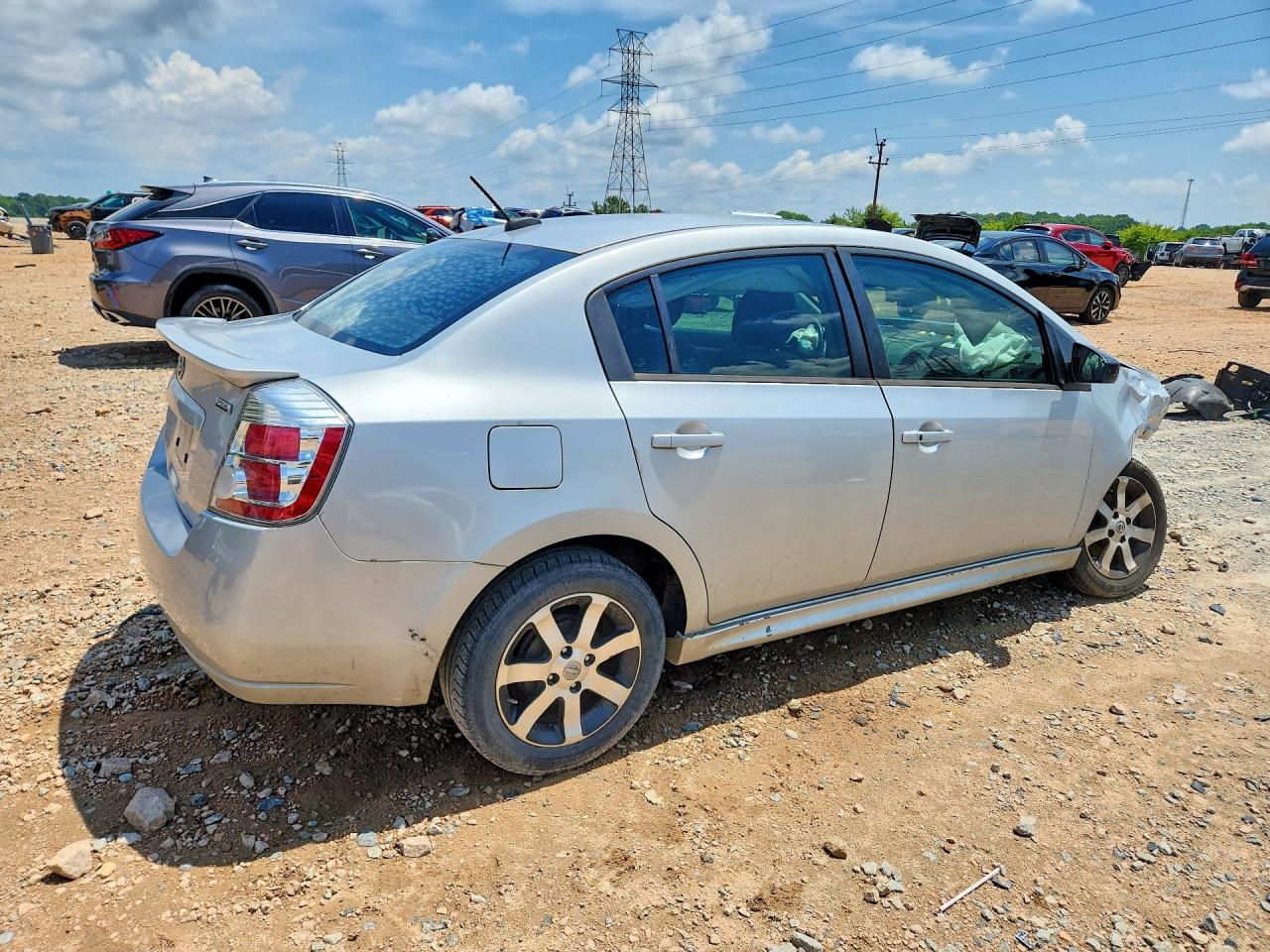 2012 Nissan Sentra 2.0 Silver vin: 3N1AB6AP8CL716412