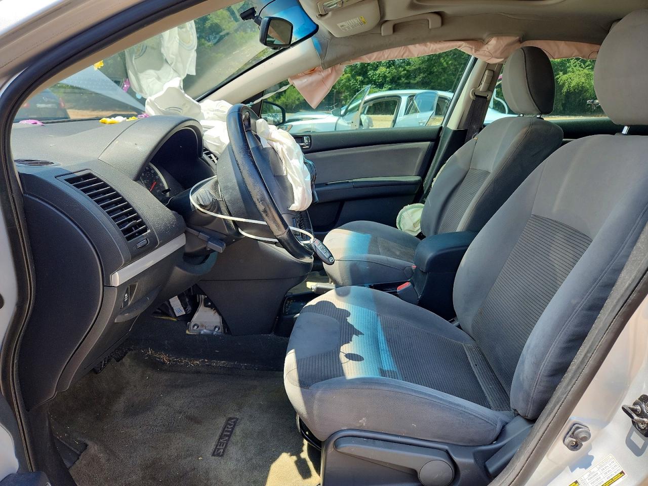 2012 Nissan Sentra 2.0 Silver vin: 3N1AB6AP8CL716412