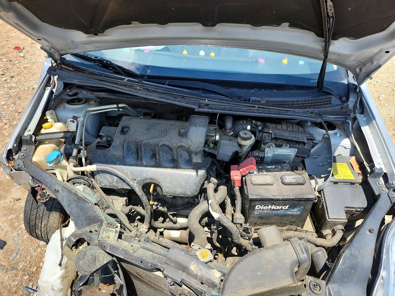 2012 Nissan Sentra 2.0 Silver vin: 3N1AB6AP8CL716412