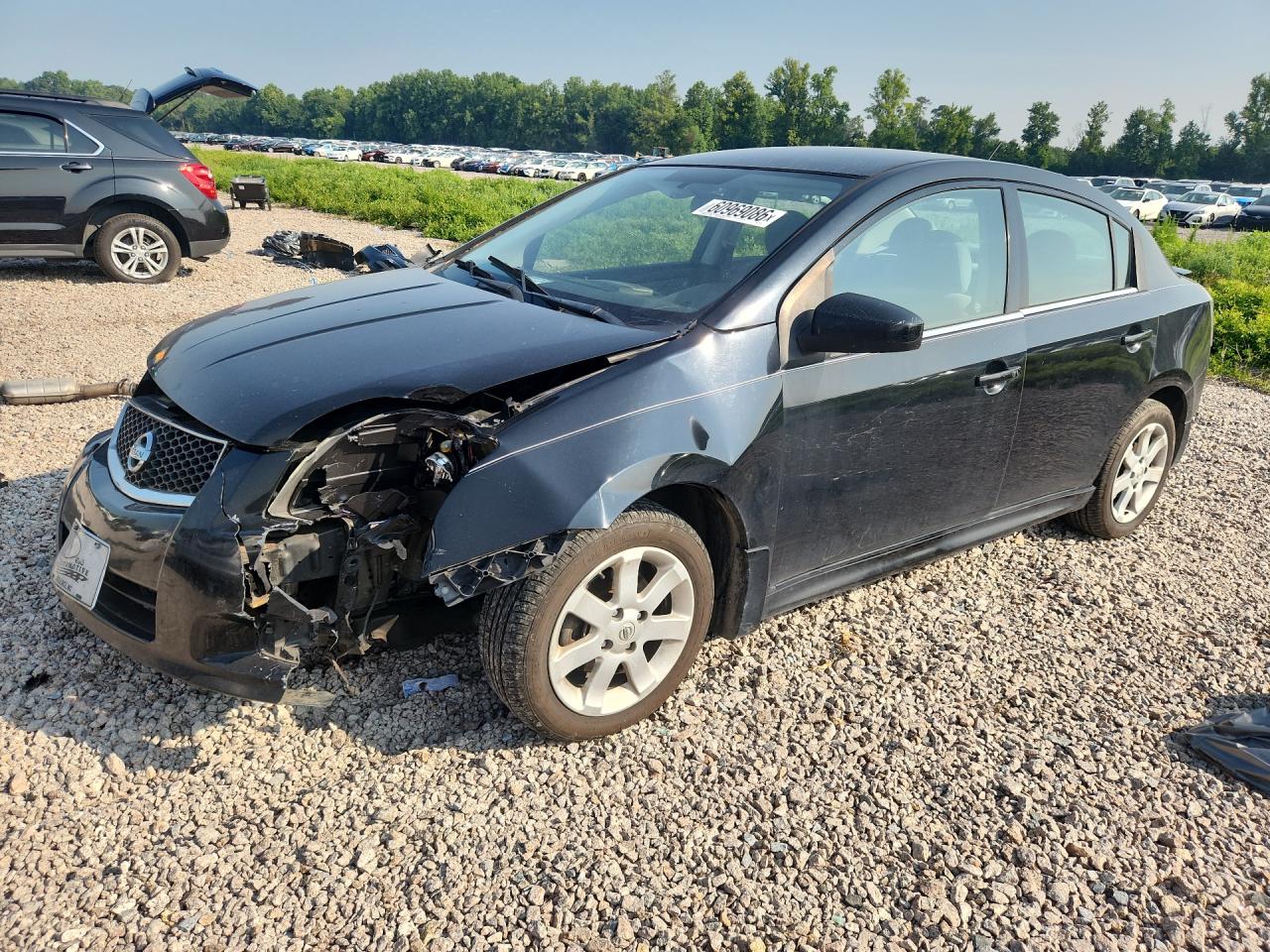 2012 Nissan Sentra Black vin: 3N1AB6AP8CL716572