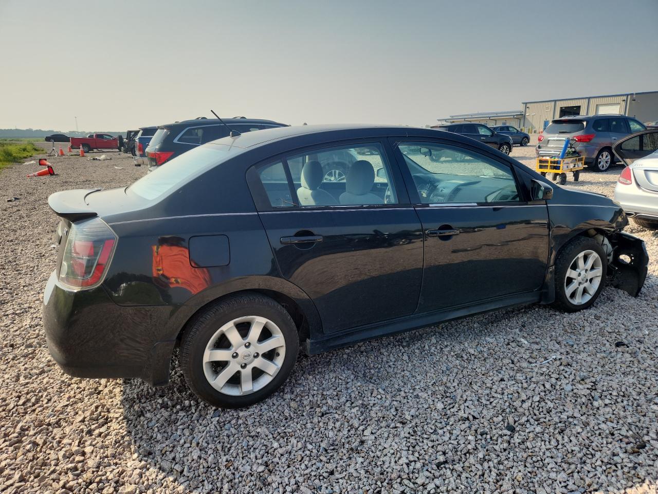 2012 Nissan Sentra Black vin: 3N1AB6AP8CL716572