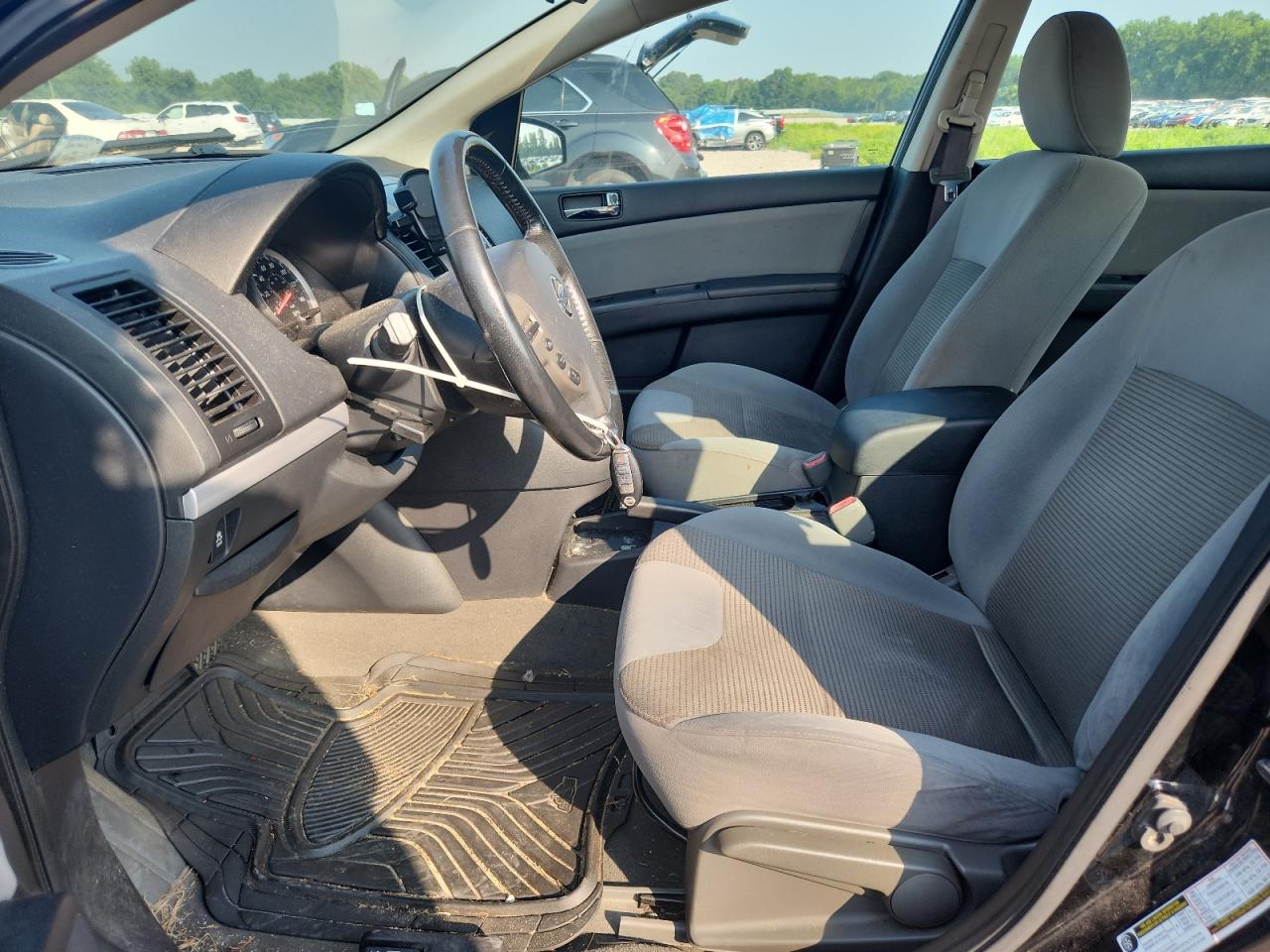 2012 Nissan Sentra Black vin: 3N1AB6AP8CL716572