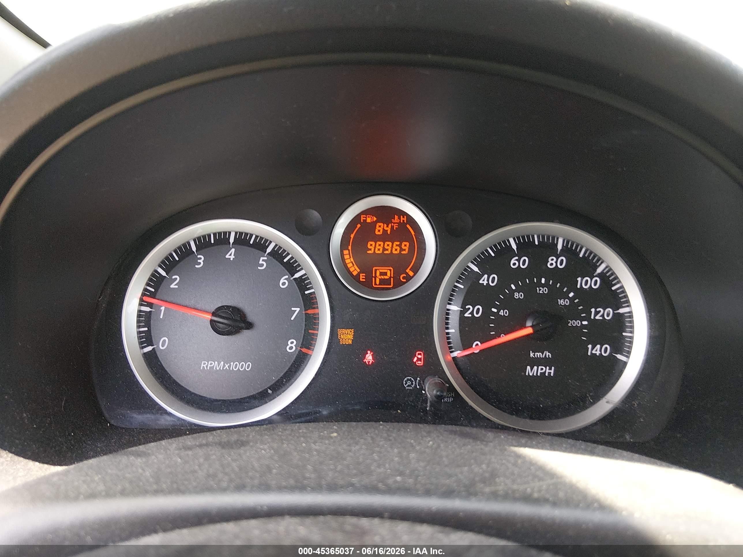 2012 Nissan Sentra 2.0 Sr Синий vin: 3N1AB6AP8CL736787