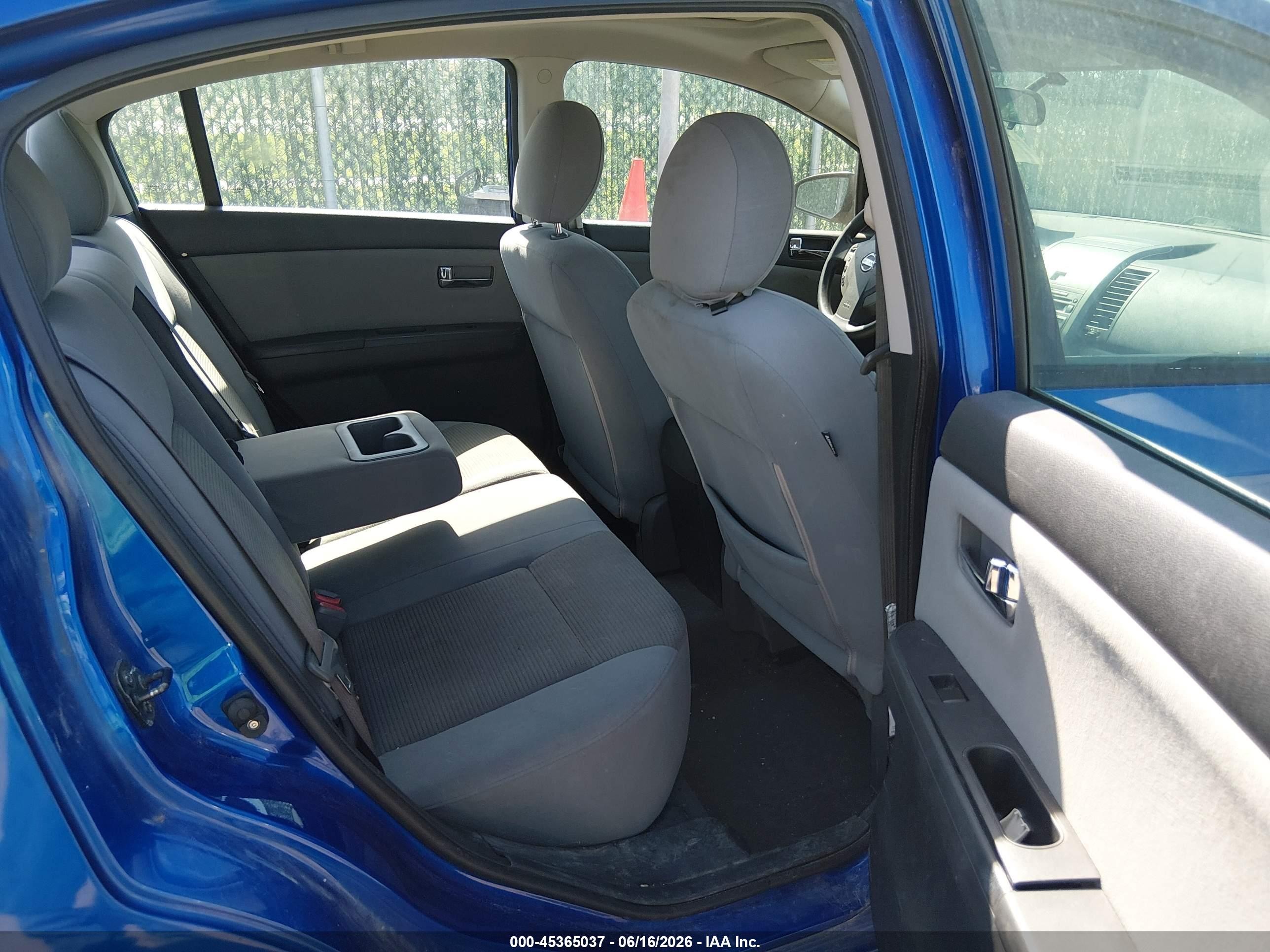 2012 Nissan Sentra 2.0 Sr Синий vin: 3N1AB6AP8CL736787