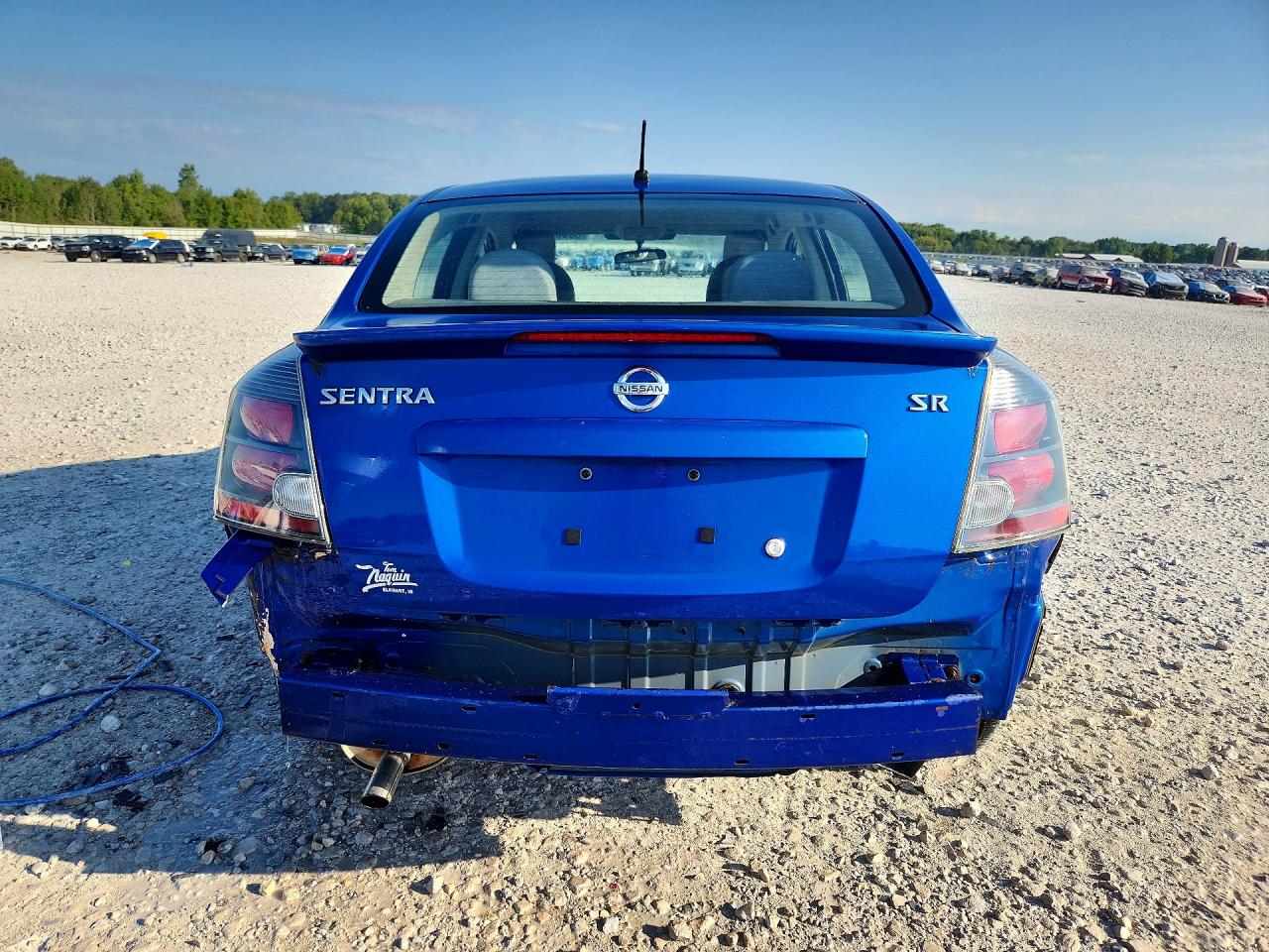 2012 Nissan Sentra 2.0 Blue vin: 3N1AB6AP8CL757588
