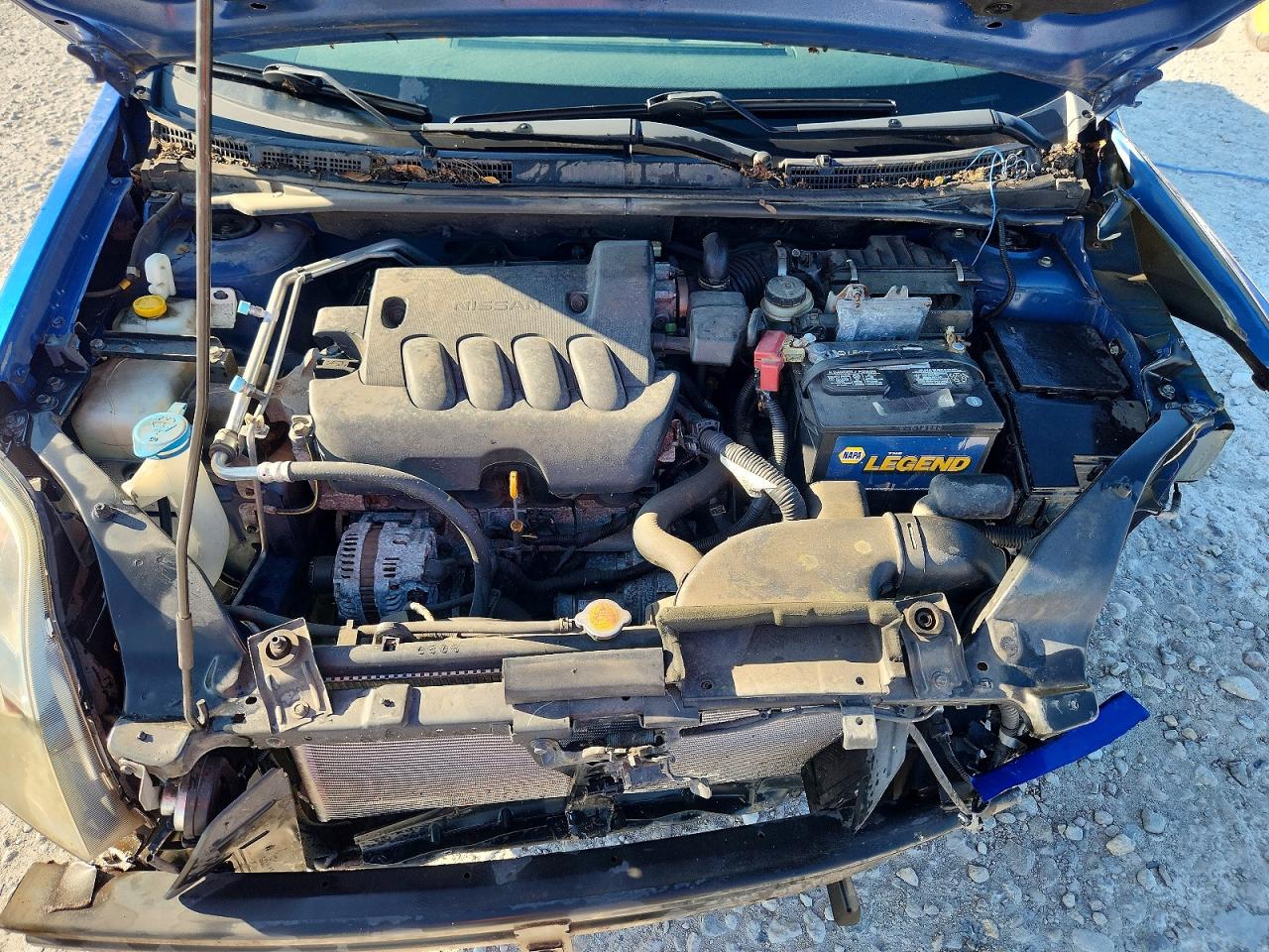 2012 Nissan Sentra 2.0 Blue vin: 3N1AB6AP8CL757588