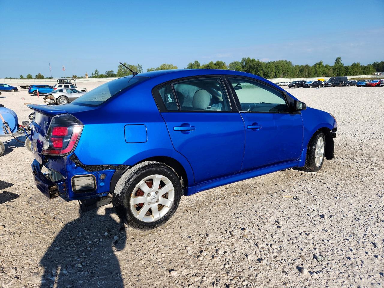 2012 Nissan Sentra 2.0 Blue vin: 3N1AB6AP8CL757588