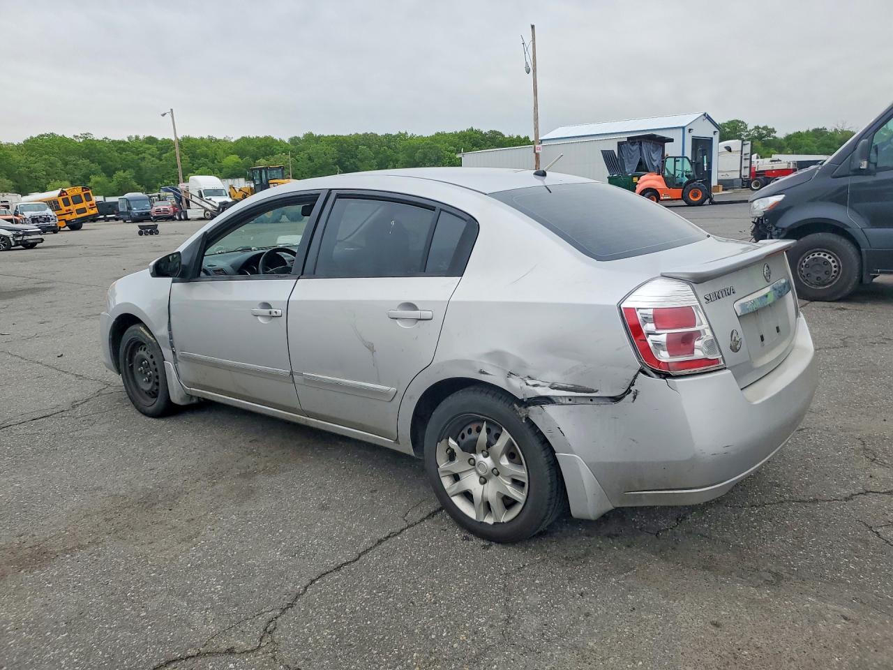2012 Nissan Sentra 2.0 Silver vin: 3N1AB6AP8CL759146