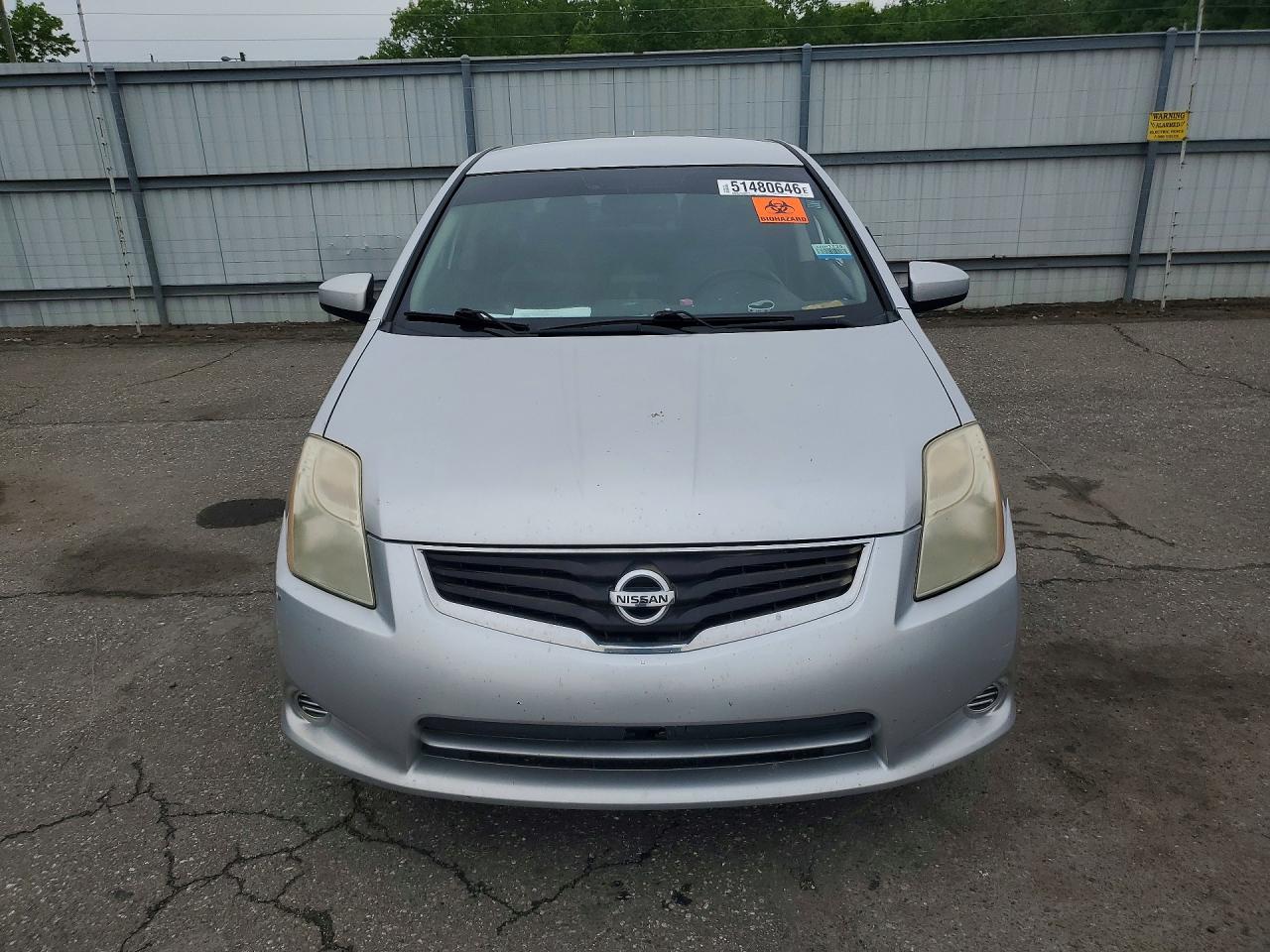 2012 Nissan Sentra 2.0 Silver vin: 3N1AB6AP8CL759146