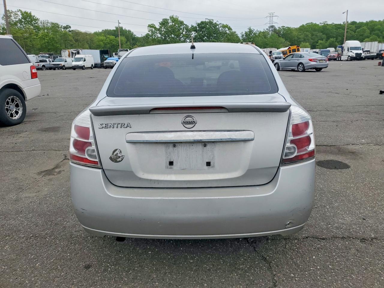 2012 Nissan Sentra 2.0 Silver vin: 3N1AB6AP8CL759146