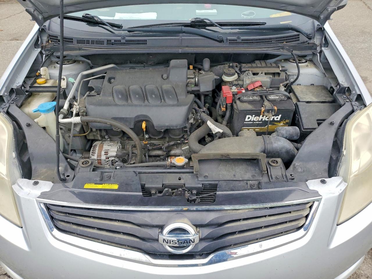 2012 Nissan Sentra 2.0 Silver vin: 3N1AB6AP8CL759146