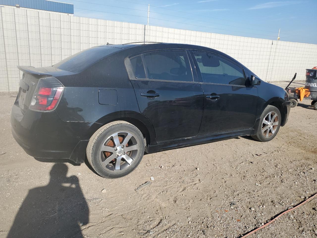 2012 Nissan Sentra 2.0 Black vin: 3N1AB6AP8CL766002
