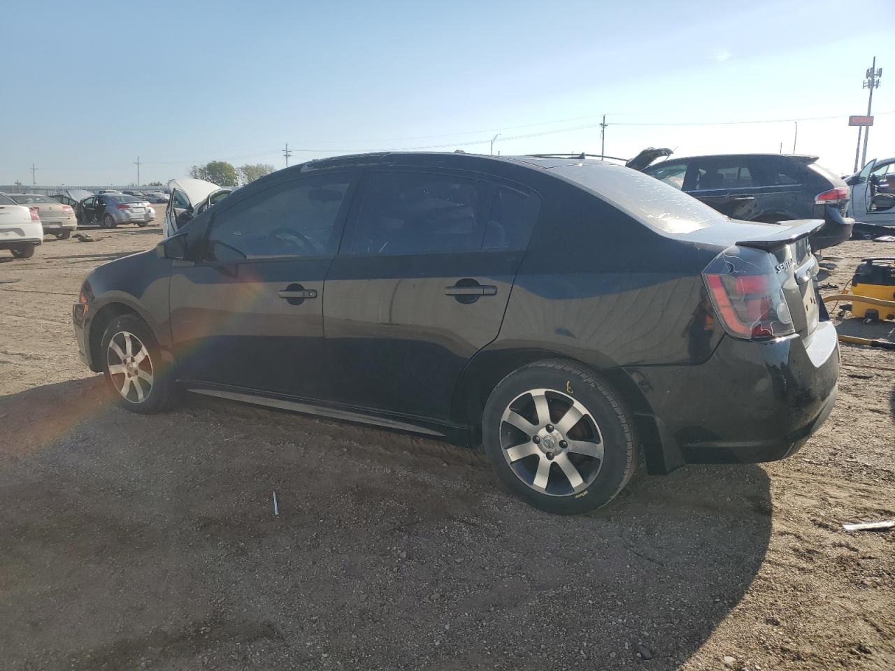 2012 Nissan Sentra 2.0 Black vin: 3N1AB6AP8CL766002