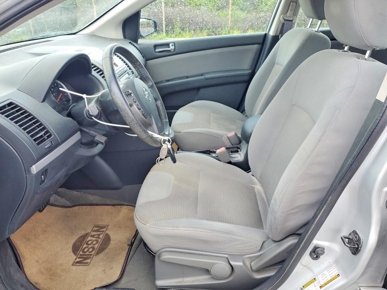 2012 Nissan Sentra 2.0 Silver vin: 3N1AB6AP8CL776190