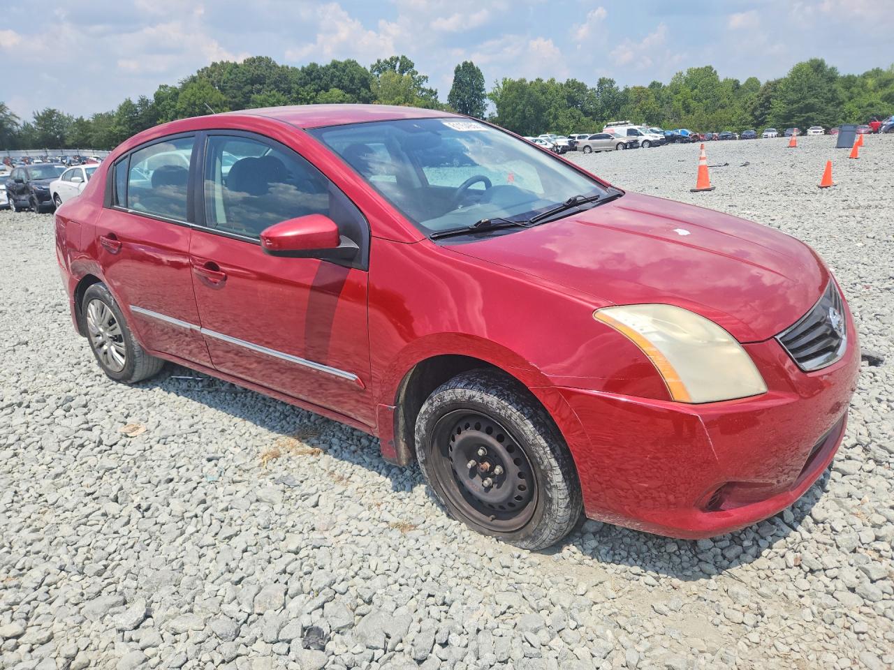 2010 Nissan Sentra 2.0 Burgundy vin: 3N1AB6AP9AL616638