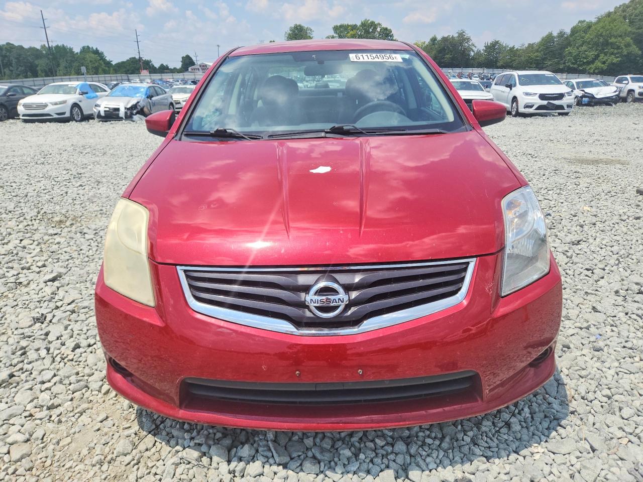 2010 Nissan Sentra 2.0 Burgundy vin: 3N1AB6AP9AL616638