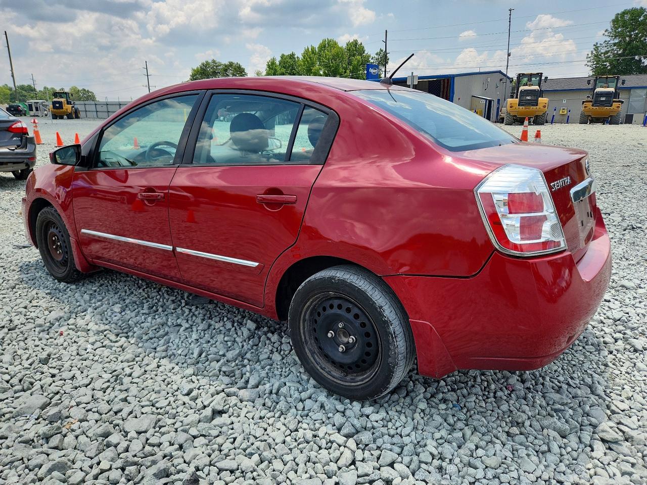 2010 Nissan Sentra 2.0 Burgundy vin: 3N1AB6AP9AL616638