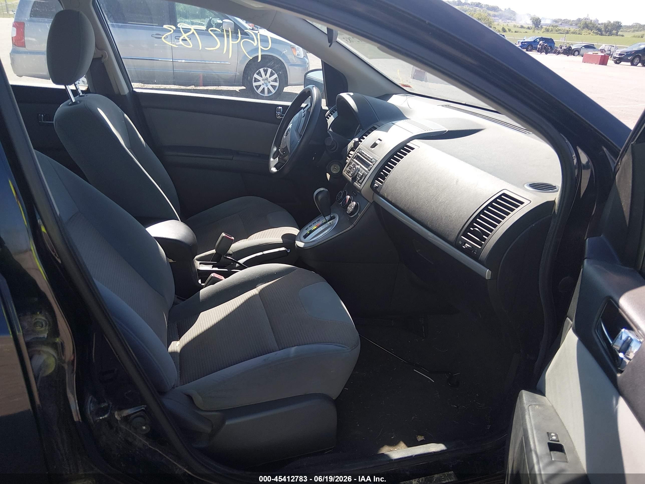 2010 Nissan Sentra 2.0s Black vin: 3N1AB6AP9AL619457