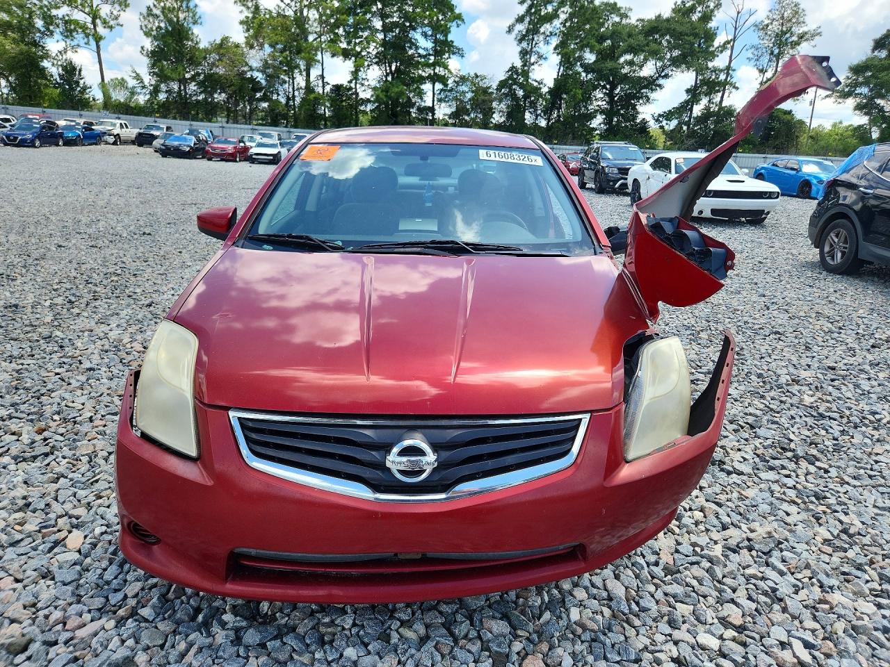 2010 Nissan Sentra 2.0 Red vin: 3N1AB6AP9AL636761