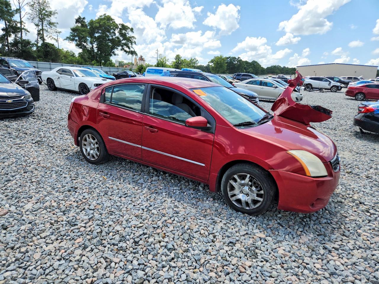 2010 Nissan Sentra 2.0 Red vin: 3N1AB6AP9AL636761